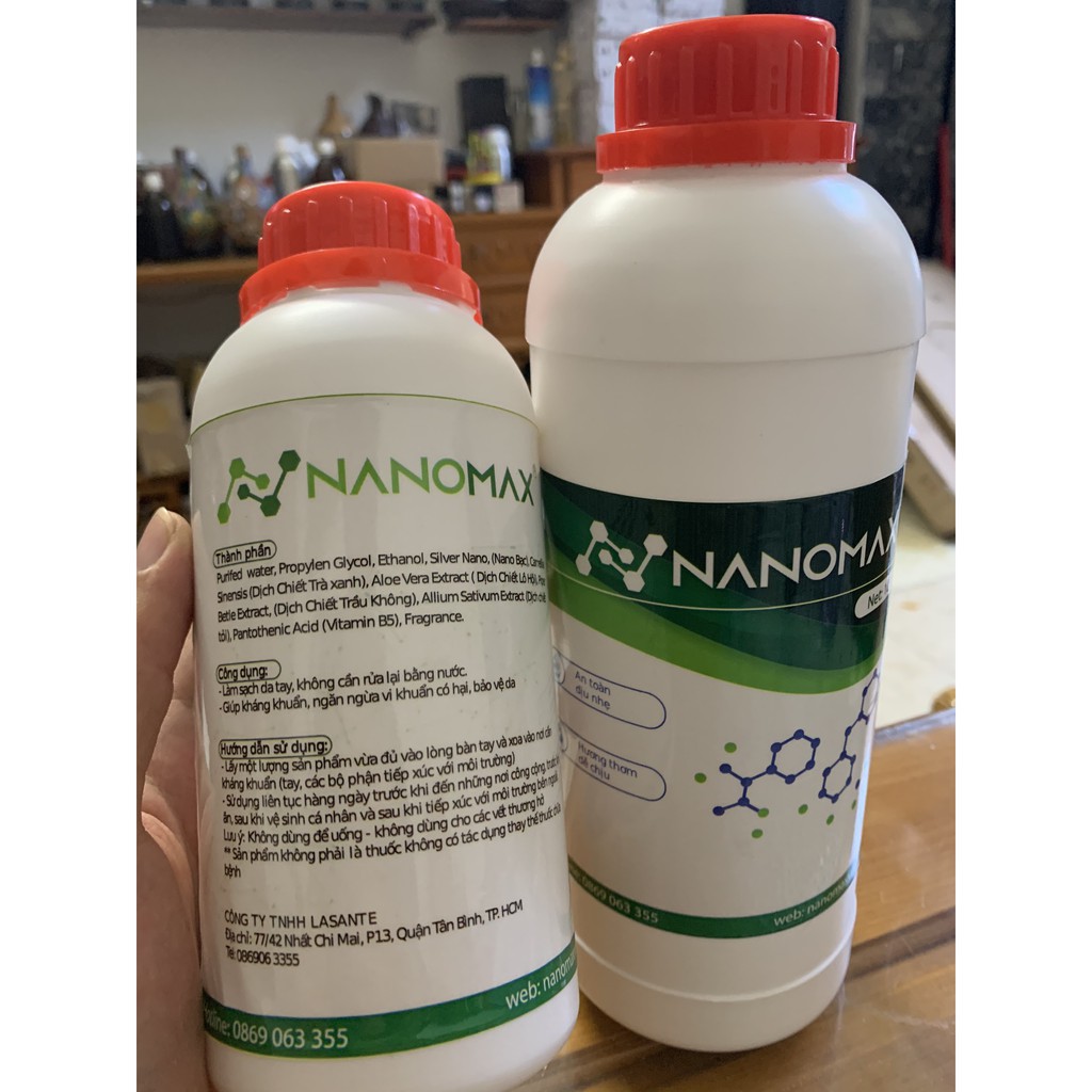 Dung dịch khử khuẩn dạng khói nano bạc